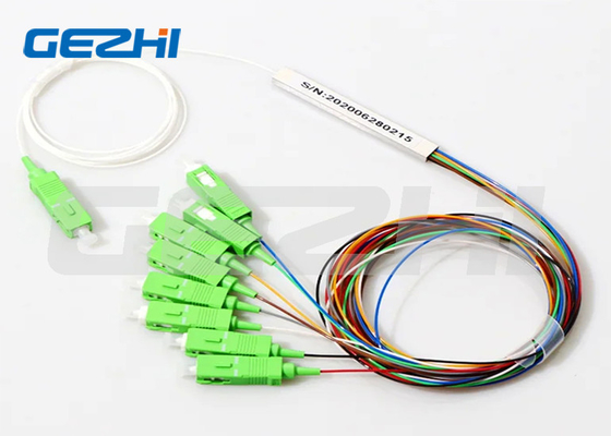 1×16 Sc/Upc Splitter de fibra óptica Plc - Tipo de tubo de acero con conector SC/APC