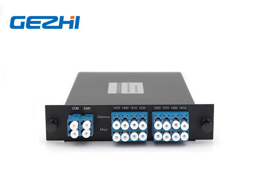 8 canales se doblan módulo de la fibra CWDM Mux con el puerto del monitor