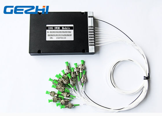 Sola fibra 100Ghz C371x16 CH DWDM pasivo Mux de FC APC