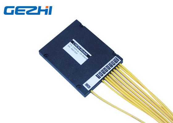 Módulo del divisor de Pigtailed 8CH 1611nm CWDM Mux Demux de la PC del LC