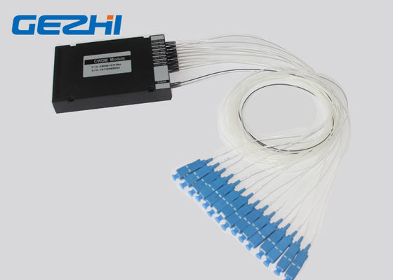 Solo multiplexor grueso de la división de la longitud de onda de la fibra 1x16