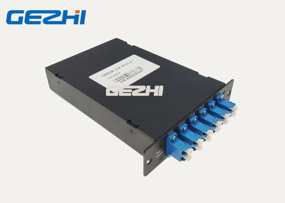 Fibra dúplex 100Ghz 1x4 Canal pasivo DWDM Mux Módulo pasivo dwdm mux