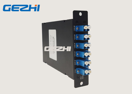El adaptador 1330nm 4+1CH del LC UPC se dobla divisor de la fibra CWDM