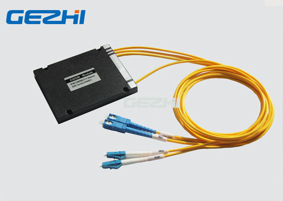 El solo canal de la fibra 1590nm CWDM 2 óptico añade el multiplexor del descenso