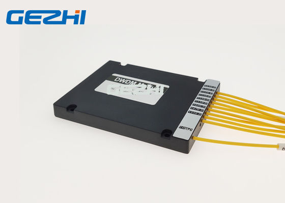 Solo canal Dwdm Mux de la voz pasiva 8 de C28 100Ghz de la fibra del SC APC