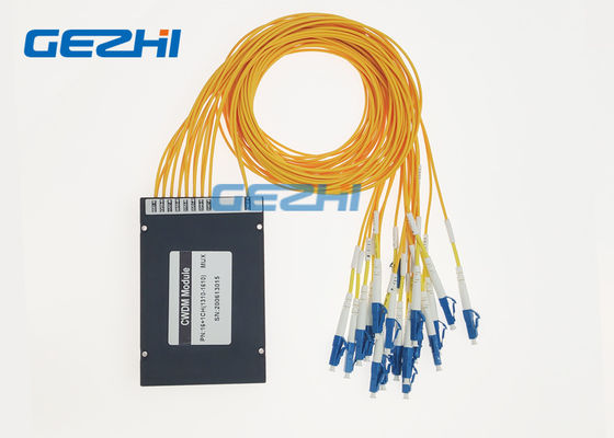 8 lados duales CWDM de los canales ópticos añaden el multiplexor del descenso