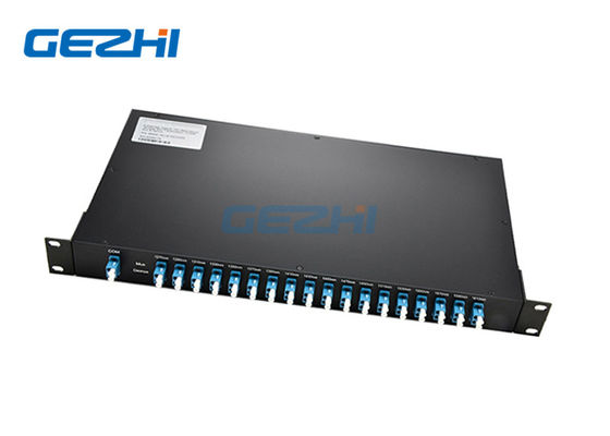 Fibra óptica dual del adaptador de la PC del LC 18 canales CWDM pasivo