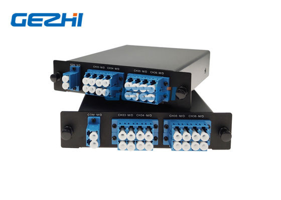 sistema óptico del demultiplexor del multiplexor de la fibra de 1x8 CWDM