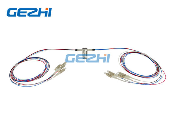 Interruptor mecánico de la fibra óptica del conector 4x4 850nm de LC/UPC