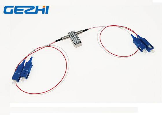 2x2b Bypass Mecánico Gigabit Switch de fibra LC / UPC