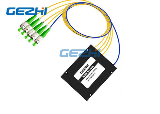 polarización 1x4 que mantiene el conector del módulo FC/APC del WDM del filtro del P.M.