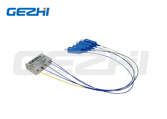 1x4 el interruptor de fibra óptica mecánico FSW 900um añade el descenso OM4 SMF